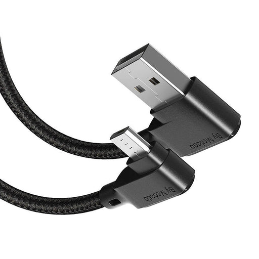 Ъглов кабел Mcdodo CA - 7530 USB към Micro 1.2m Черен