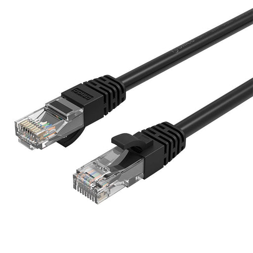 Мрежов кабел Orico Ethernet RJ45 Cat.6 кръгъл 2m черен