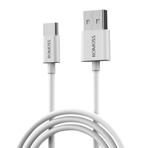 Кабел Romoss CB308 USB към USB - C 3A 1m бял