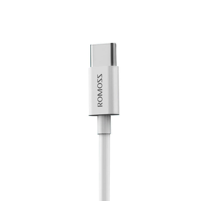 Кабел Romoss CB308 USB към USB - C 3A 1m бял