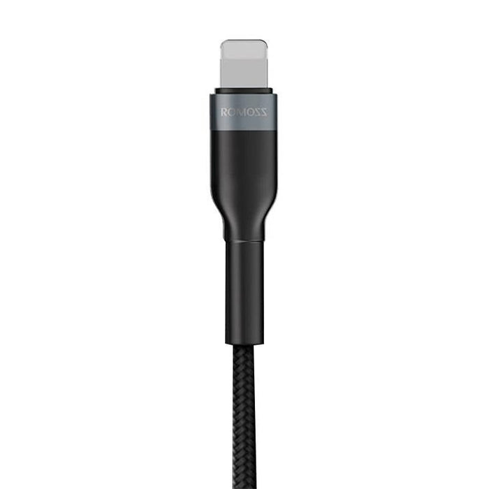 Кабел Romoss CB12B USB към Lightning 2.4A 1m черен