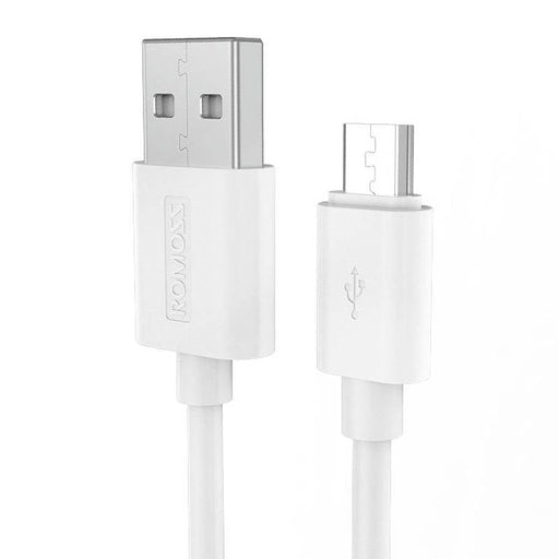 Кабел Romoss CB - 5 USB към Micro - USB 2.1A 1m сив