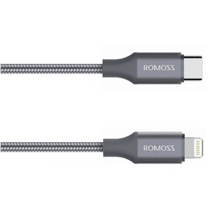 Кабел Romoss CB1737 USB - C към Lightning 27W 1m сив