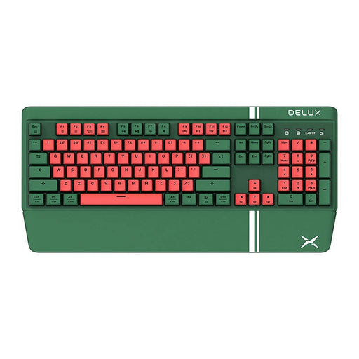 Гейминг клавиатура Delux KM17DB Зелен