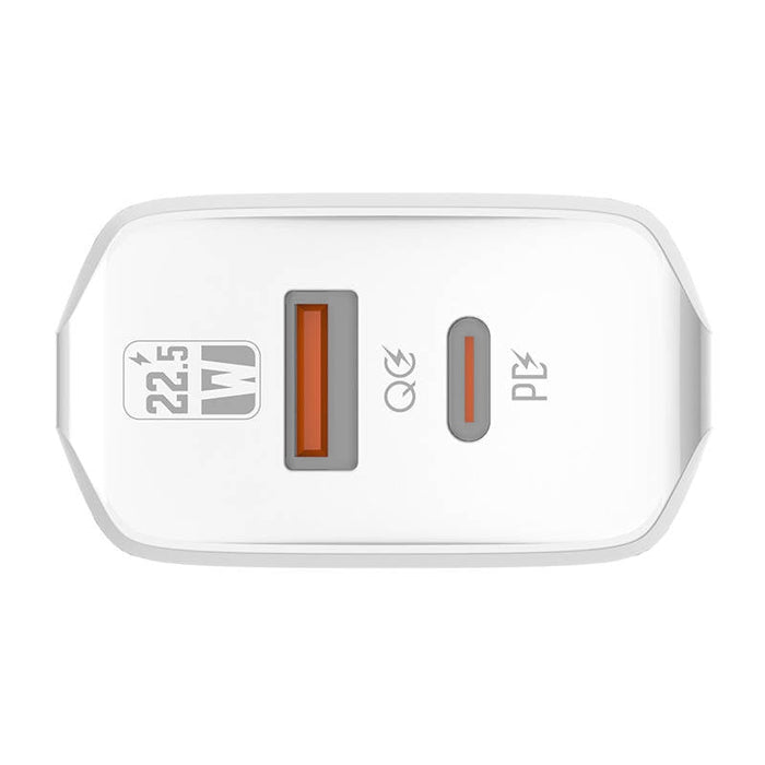 Адаптер LDNIO A2421C USB USB - C 22.5W с към Lightning кабел