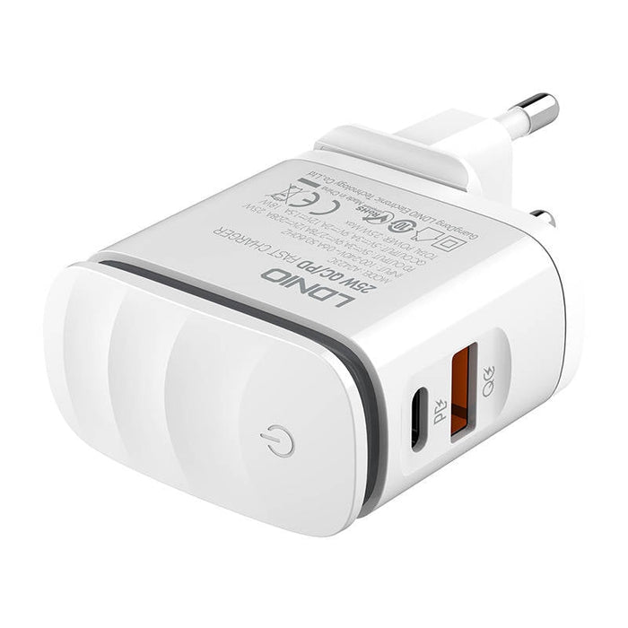 Адаптер LDNIO A2423C USB USB - C с Lightning кабел