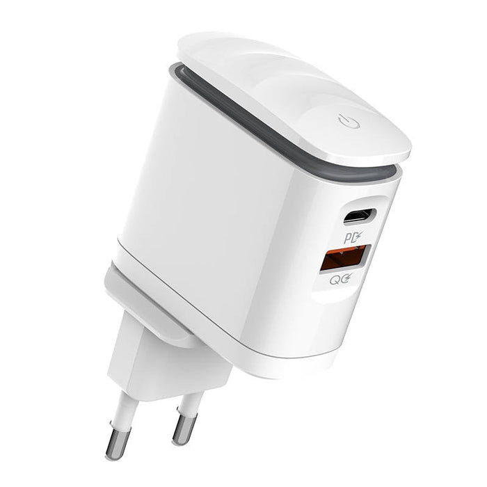 Адаптер LDNIO A2423C USB USB - C с MicroUSB кабел