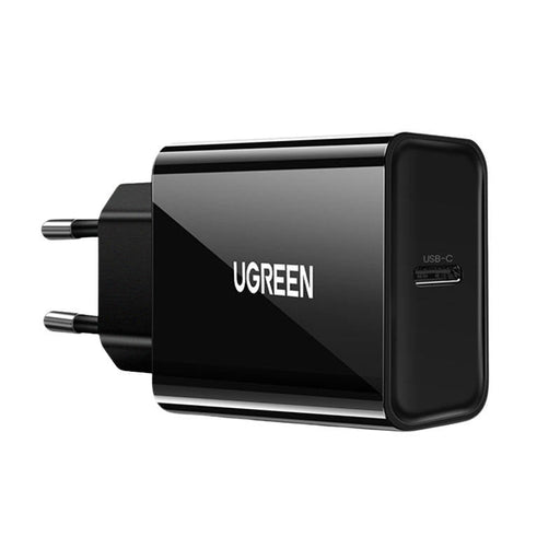 Адаптер UGREEN EU USB - C 20W PD 3.0 черен