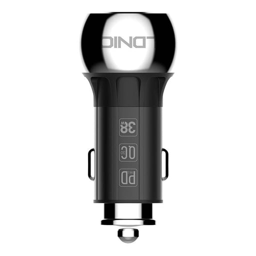 Зарядно за кола LDNIO C1 USB USB - C с към Lightning кабел