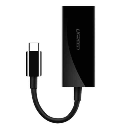 Външен Gigabit Ethernet адаптер UGREEN USB - C черен