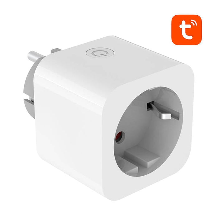 Смарт контакт Avatto OT02 - EU WiFi Tuya 16A 3680W бял