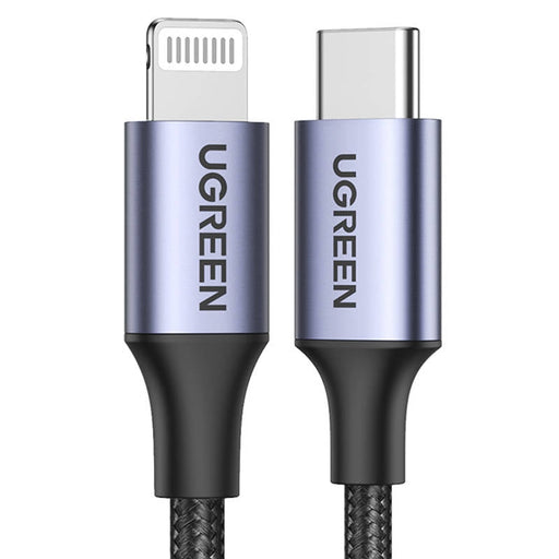 Кабел UGREEN US304 USB - C към Lightning PD 3A 2m
