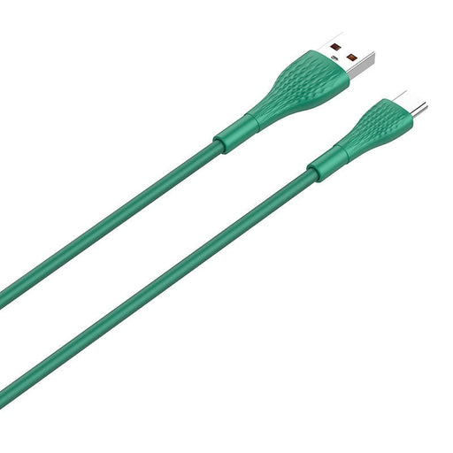 Кабел LDNIO LS672 USB към USB - C 30W 2m зелен