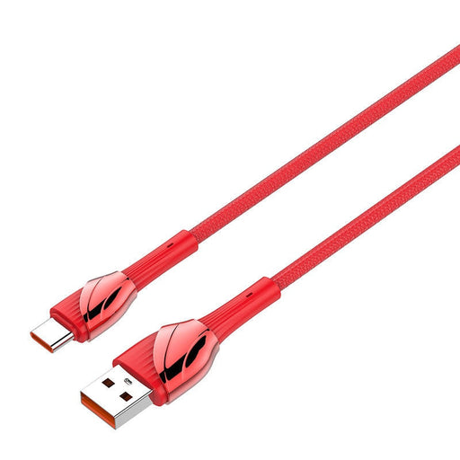Кабел LDNIO LS661 USB към USB - C 30W 1m червен