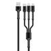 3в1 кабел LDNIO LC93 USB към Lightning / Micro USB