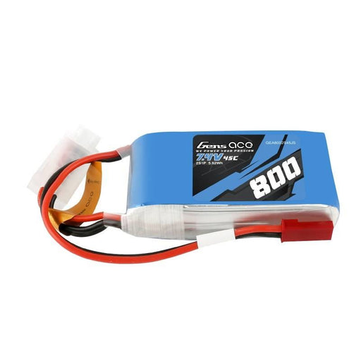 Батерия GensAce LiPo 800mAh 7.4V 45C 2S1P