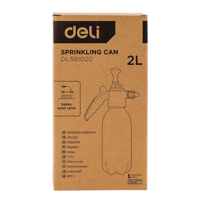 Спрей - пръскало Deli Tools EDL581020 2l синьо - зелен