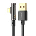 Ъглов кабел Mcdodo CA - 3511 USB към Lightning 1.8m черен