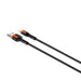 Кабел LDNIO LS531 USB към Lightning 1m сиво - оранжев