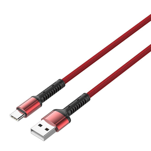 Кабел LDNIO LS63C - 5A USB към USB - C 5A червен