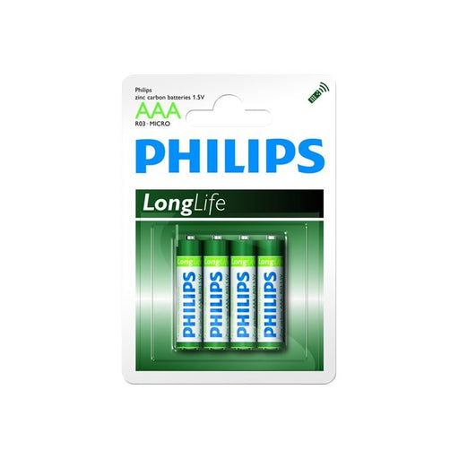 Philips Longlife батерия R03 AAA (E) 4бр.