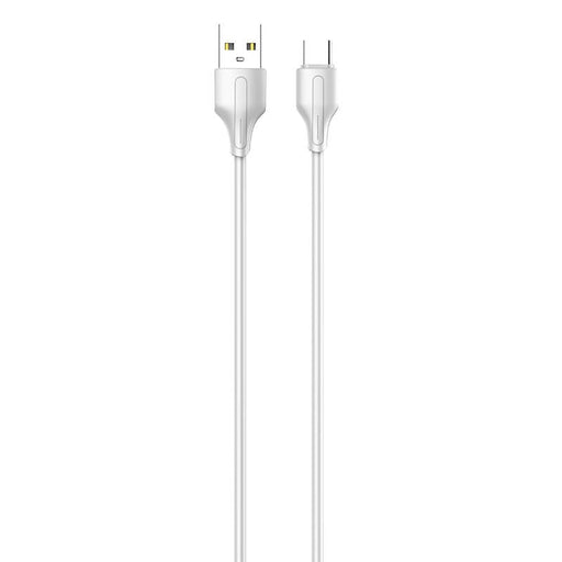 Кабел LDNIO LS541 USB към USB - C 2.1A 1m бял