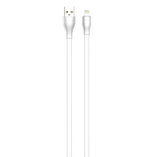 USB към Lightning Кабел LDNIO LS550 2.4A 0.2m бял
