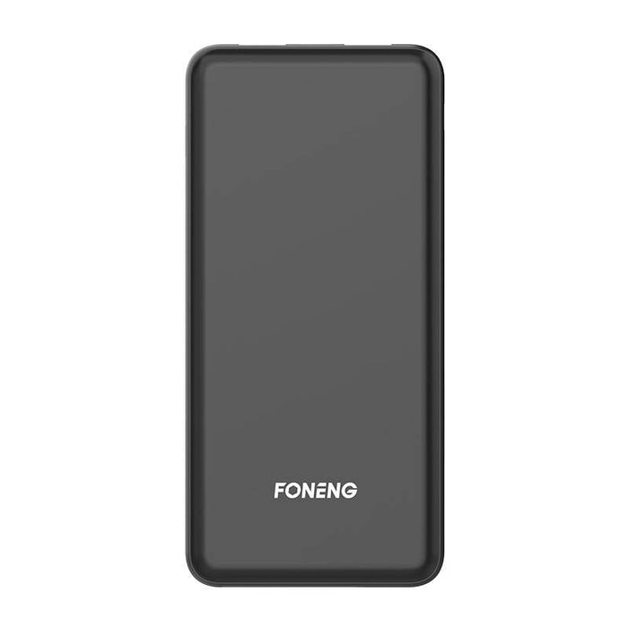 Преносима батерия Foneng P53 10000mAh 2.1A черна