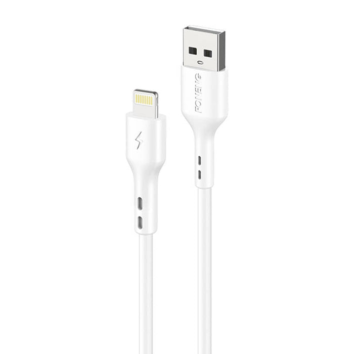 Кабел Foneng X36 2m USB към Lightning бял