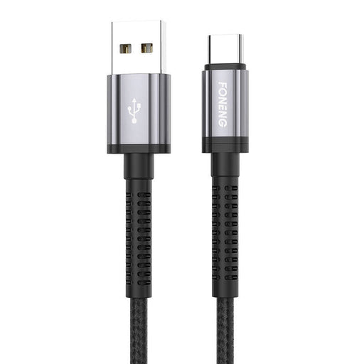 Кабел Foneng X83 2.1A 1m USB към USB - C