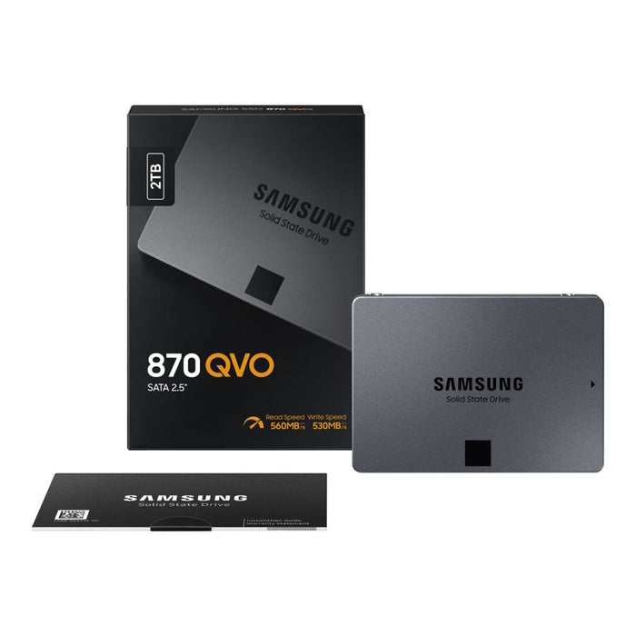 SAMSUNG SSD 870 QVO Series 2TB V - NAND Flash 2.5inch Slim