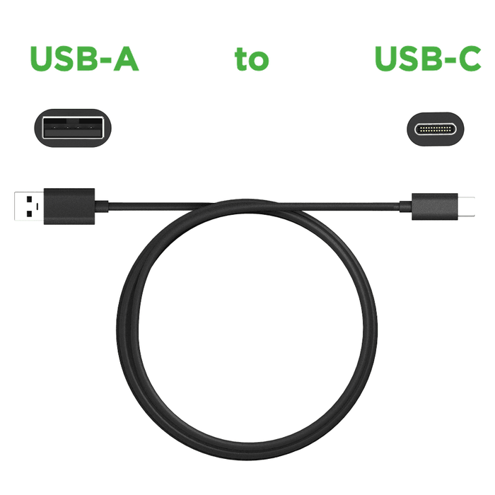Кабел MOTOROLA USB - A към USB - C 2m черен