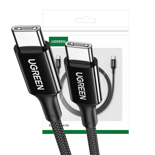 Кабел Ugreen US557 USB - C към 100W 5A черен