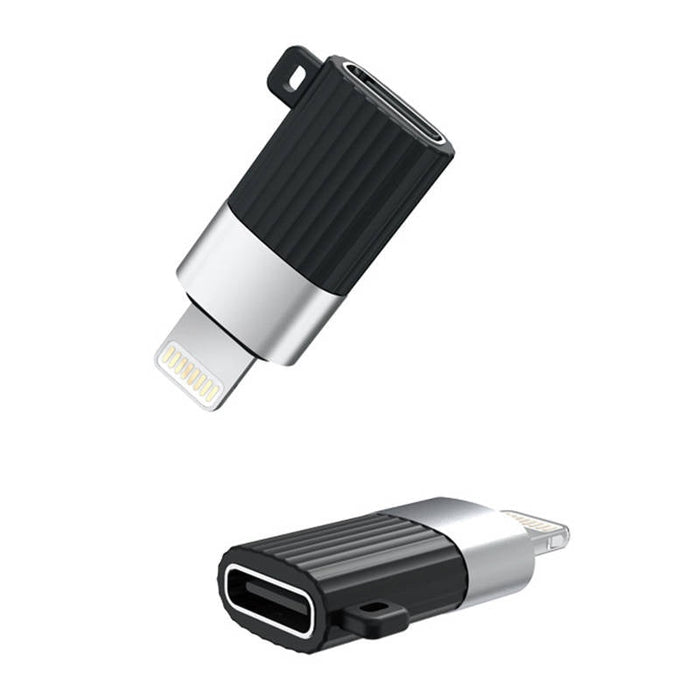 Адаптер XO NB149 - D USB - C към Lightning черен