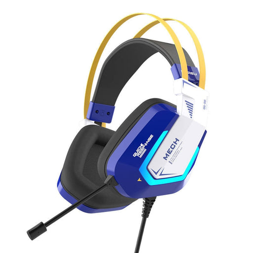 Гейминг слушалки Dareu EH732 USB RGB 50mm 107dB сини