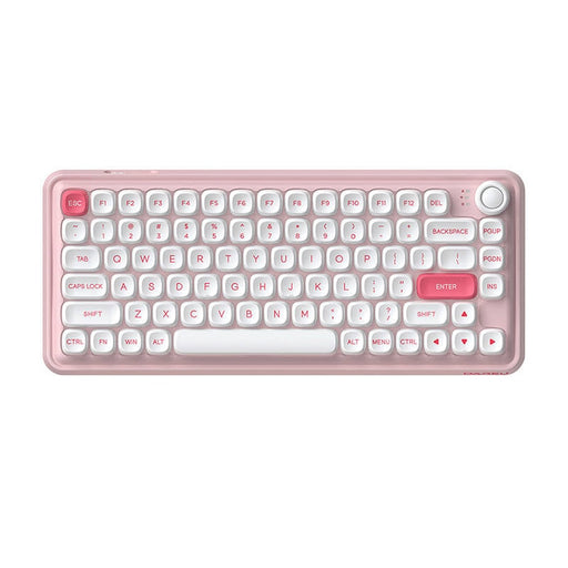 Механична клавиатура Dareu Z82 Bluetooth 2.4G 2000mAh розова