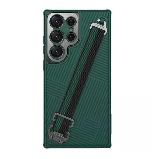 Кейс Nillkin Strap за Samsung Galaxy S23 Ultra зелен