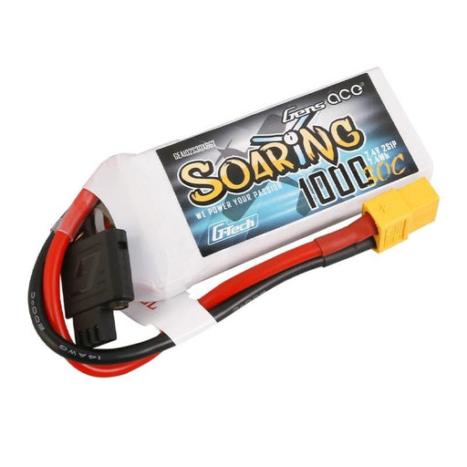 Батерия Gens Ace G - Tech Soaring 1000mAh 7.4V 30C 2S1P XT60