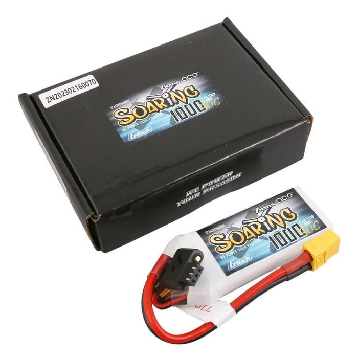 Батерия Gens Ace G - Tech Soaring 1000mAh 7.4V 30C 2S1P XT60