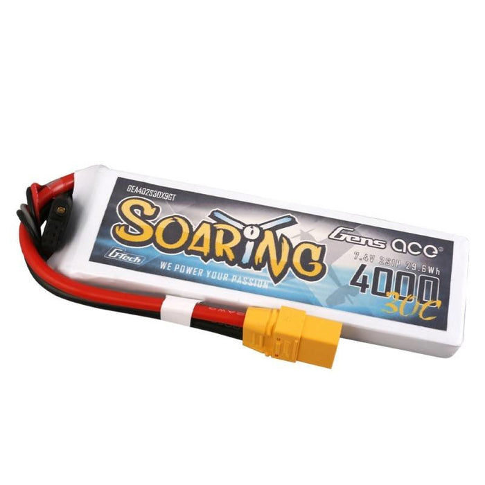 Батерия Gens Ace G - Tech Soaring 4000mAh 7.4V 30C 2S1P XT90