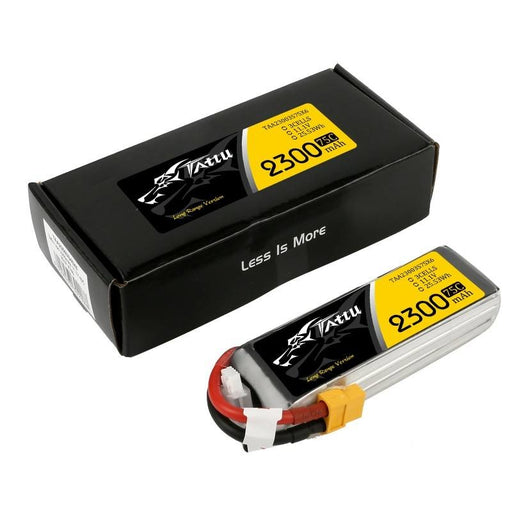 Батерия TATTU 2300mAh 11.1V 75C 3S1P Lipo с XT60