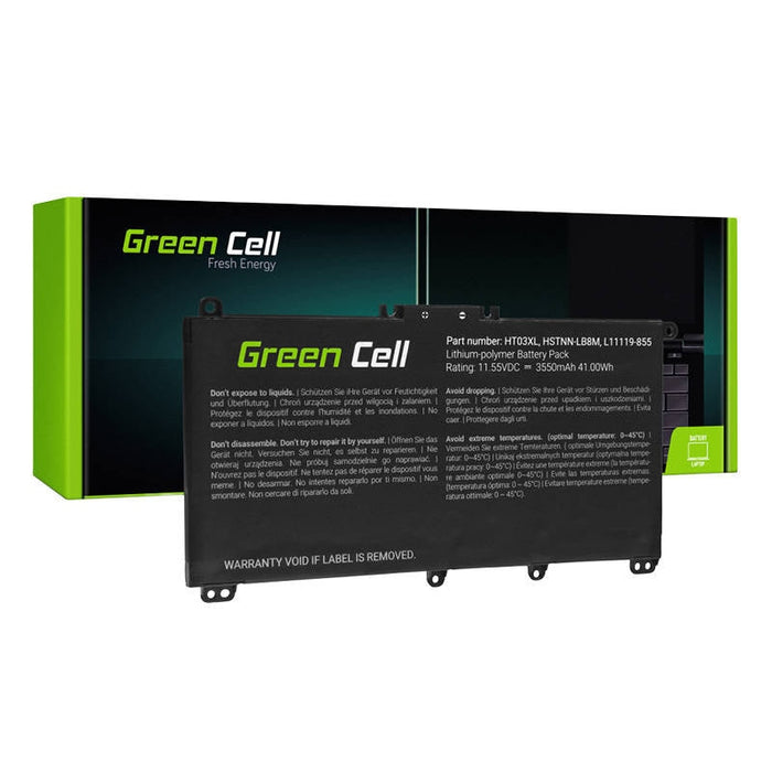 Батерия Green Cell HT03XL L11119-855 за HP 250 G7 G8 255 G7 G8 240 G7 G8 245 G7 G8 470 G7, HP 14 15 17, HP Pavilion 14 15