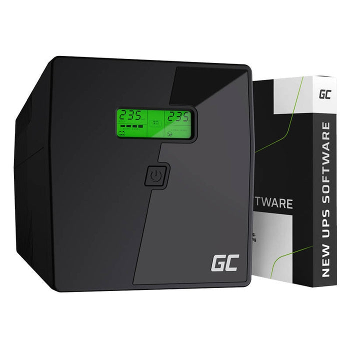 Непрекъсваемо токозахранващо устройство UPS Green Cell, 1000VA, 600W, Power Proof