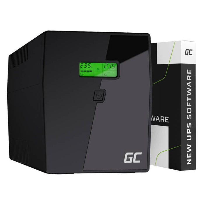 Непрекъсваемо токозахранващо устройство UPS Green Cell, 2000VA, 1200W, Power Proof