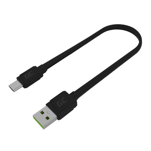 Кабел Green Cell GCmatte USB към USB - C 25cm