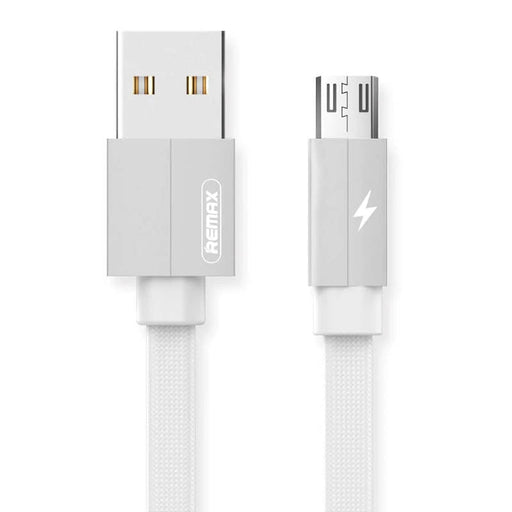 Кабел Remax Kerolla MicroUSB 1m бял