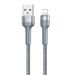 Кабел Remax Jany Alloy USB към Lightning 1m 2.4A сребрист