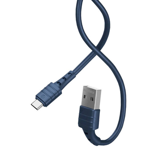 Кабел Remax Zeron USB към MicroUSB 1m 2.4A син
