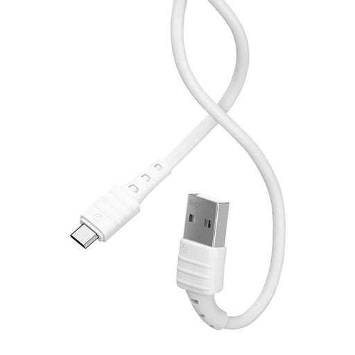Кабел Remax Zeron USB към MicroUSB 1m 2.4A бял