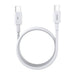 Кабел Remax Marlik USB - C към 2m 100W бял